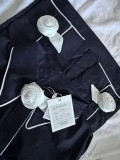 BIBIY STEPHANIE SHIRT新品 BIBIY. MADE | STEPHANIE ROSETTE TOP｜Bibiy.