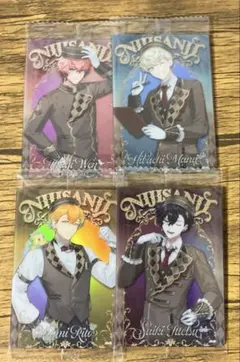 にじさんじ　Oriens オリエンス　ウエハース2 カード　4枚　セット