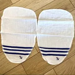 ベビー汗取りパッド2枚セット（ストライプ）