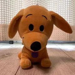 おさるのジョージ ぬいぐるみ ハンドリー 赤いほっぺ マスコット 犬