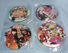 ONE PIECE コレクション缶バッジ winter 第1弾 ４点セット