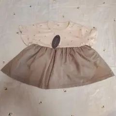 Lulu tatan フリル袖 花柄 トップス 90