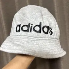 adidas グレー バケットハット 58cm