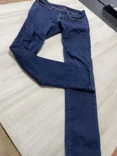 GUジーユー❤️ダークブルースキニーデニム❤️レディースウェスト61cm❤️