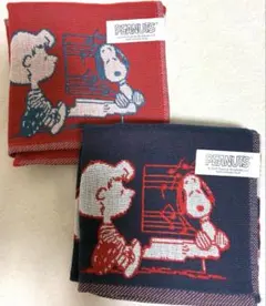 タグ付き新品！SNOOPY スヌーピー 3重ガーゼハンカチ　2枚