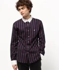 【新品未使用】LOVELESS MENS レジメンタルストライプシャツ