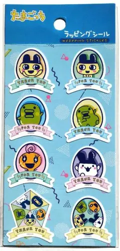 たまごっち ラッピングシール バンダイ キャラクター ステッカー 新品 匿名発送