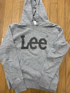 Lee グレー フード付きパーカー グレーパーカー　古着パーカー　スウェット
