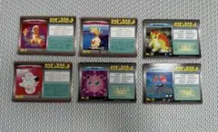 ポケモン　スクラッチ6枚セット✳︎TOMY