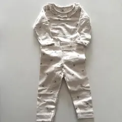 ロンパース パンツ セット セットアップ 花柄 6M