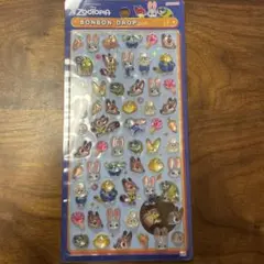 【24時間以内に発送】ズートピア　ボンボンドロップシール　ミニ