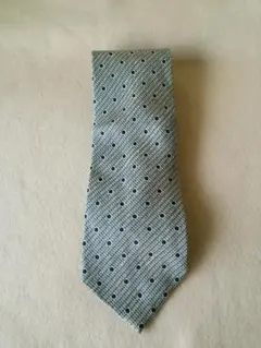 460　ネクタイ　ドット柄　絹100％
