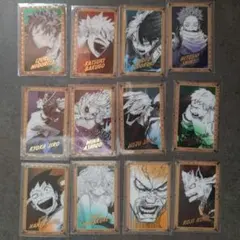 僕のヒーローアカデミア 箔押しクリアカードコレクション 12枚セット