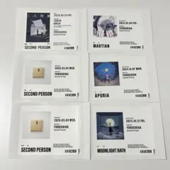 ヨルシカ 二人称展 ステッカー コラボドリンク 6枚セット
