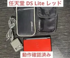 Nintendo DS Lite レッド 本体と付属品