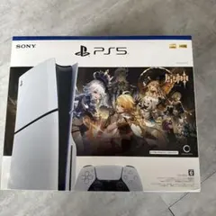 PS5 slim ディスクドライブ搭載 原神ギフトパック　美品