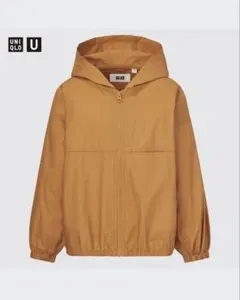 UNIQLO キッズ　フーデットブルゾン　ジャンバー　フード付き　パーカー110