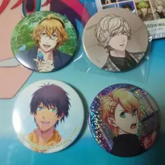 うたのプリンスさまっ♪　缶バッジ　まとめ売り　4個セット