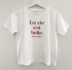 美品 JILLSTUART Tシャツ La vie est belle.のサムネイル