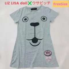 美品✨レア希少❕LIZ LISA doll ウサビッチ コラボ Tシャツのサムネイル