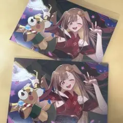 超かぐや姫！POP UP STORE イラストカードB かぐや 2枚セット - メルカリ