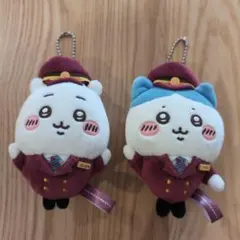 【美品】ちいかわ　ちいかわ阪急　ぬいぐるみ　ハチワレ　セット