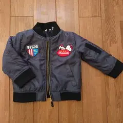 ジャンパー ジャケット ブルゾン 中綿入り スヌーピー