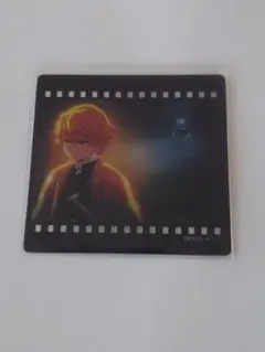 【匿名配送】鬼滅の刃 ダイニング お楽しみくじ フィルム風クリアカード 我妻善逸