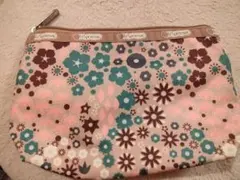 LeSportsac 　花柄ポーチ