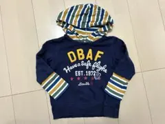ミキハウス　ダブルビー　長袖　ロンT トレーナー　100