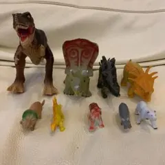 フィギュア　恐竜　動物　9体セット
