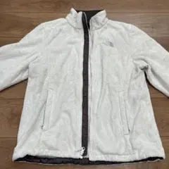 古着 ノースフェイス フルジップフリースジャケット ボア L ホワイト