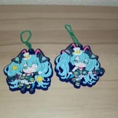 初音ミク ラバーマスコット2種セット 雪ミク2019 マジカルミライ2019