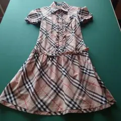 BURBERRY ブルーレーベル 半袖ワンピース 36