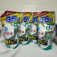 アリエールジェル 部屋干しプラス 詰め替え ウルトラジャンボ 1680g　4袋のサムネイル