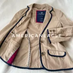 AMERICAN EAGLE テーラードジャケット ベージュのサムネイル