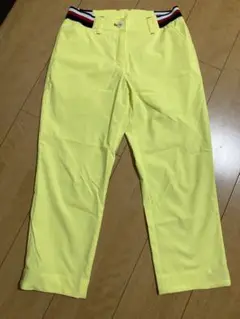 トミーヒルフィガー ゴルフパンツ イエローS
