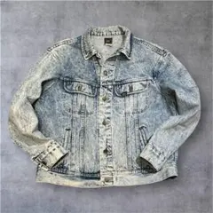 Lee リー 80s ケミカルウォッシュ Gジャン Made in USA