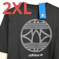 【新品】adidas★アディダス★半袖Tシャツ★ポケット★2XL★黒