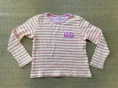 メゾピアノ 長袖 120 かわいいボーダー