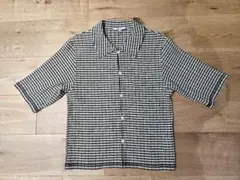 JOURNAL STANDARD relume チェック柄 五分袖シャツ