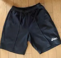 asics アシックス　バレーボールブラックパンツ Oサイズ