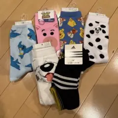 まとめ売り　新品未使用　ディズニー　アディダス　靴下　ソックス　ディズニーストア