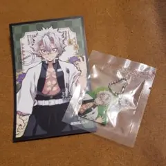 鬼滅の刃　メタルチャームコレクション　デコステッカー　不死川実弥