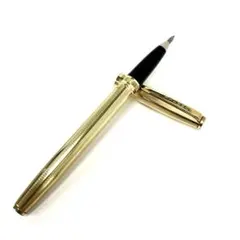 大人気☆dunhill☆ボールペン☆キャップ式☆ROLLED GOLD☆ゴールドのサムネイル