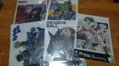 ドラゴンボール 鳥山明　ポスター　　ビジュアルボード　未開封 5枚セット