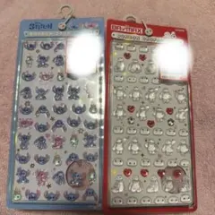 ディズニーボンボンドロップシール ミニ　スティッチ　ベイマックス　正規品