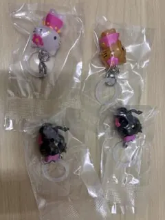 ハローキティ めじるしアクセサリー4個