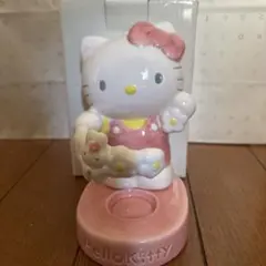 1996年ハローキティ陶器スパイス立て サンリオ ハローキティ貯金箱 おまけ付きのサムネイル