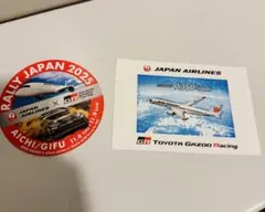 M*n様 ラリージャパン2025 JALブース限定　ポストカードとステッカー　２のサムネイル